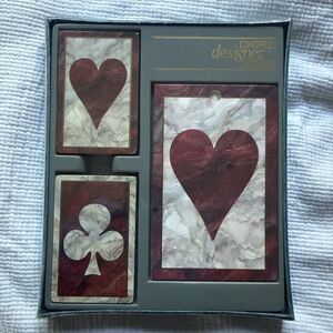 Congress Double 2 Deck Playing Cards With Score Pad NOS sealed